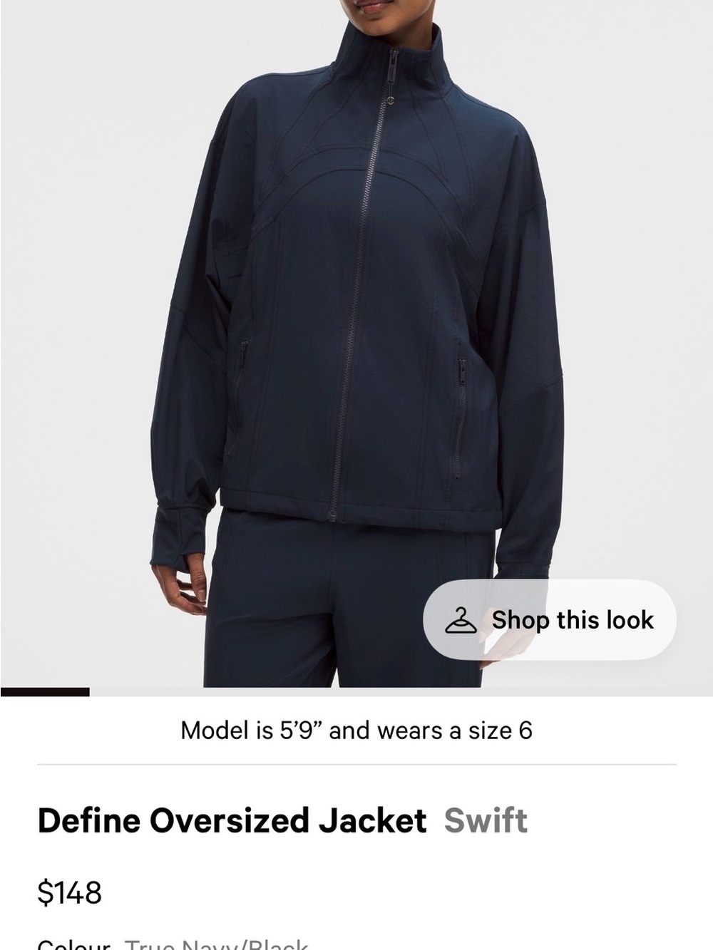 Lululemon Define Oversized Jacket
*Swift NWT - Picture 2 of 5